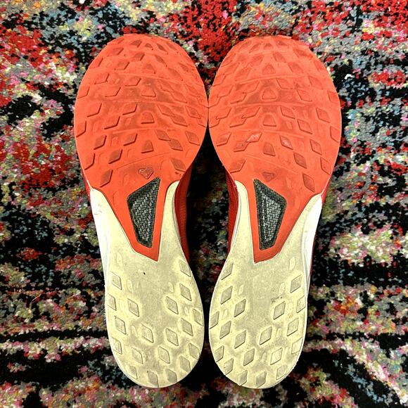 GOOD Salomon S/LAB ULTRA 3 Trail Running Shoe Red / White Unisex W 11 / M 10 - Picture 10 of 12